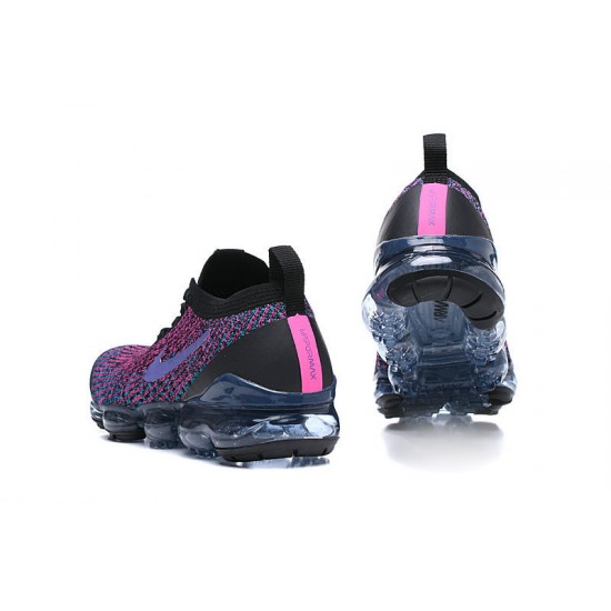 Dámské/Pánské Nike Air VaporMax Flyknit 3 Černá Fialová AJ6900-009 Obuv