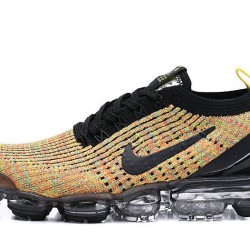 Dámské/Pánské Nike Air VaporMax Flyknit 3 Černá Žlutá AJ6900-006 Obuv