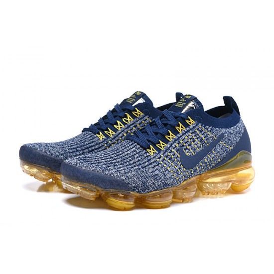 Dámské/Pánské Nike Air VaporMax Flyknit 3 Modrá Žlutá AJ6900-444 Obuv