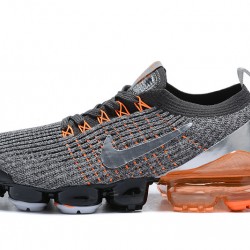 Dámské/Pánské Nike Air VaporMax Flyknit 3 Šedá Oranžová AJ6900-024 Obuv