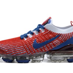 Dámské/Pánské Nike Air VaporMax Flyknit 3 Červená Modrá CW5585-100 Obuv