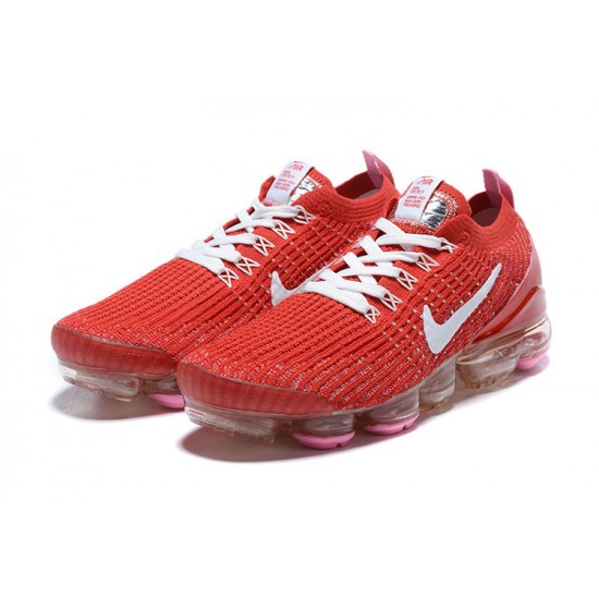 Dámské/Pánské Nike Air VaporMax Flyknit 3 Červená Bílá CU4756-600 Obuv