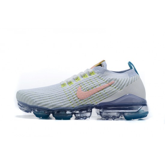 Dámské/Pánské Nike Air VaporMax Flyknit 3 Bílá Modrá AJ6900-003 Obuv