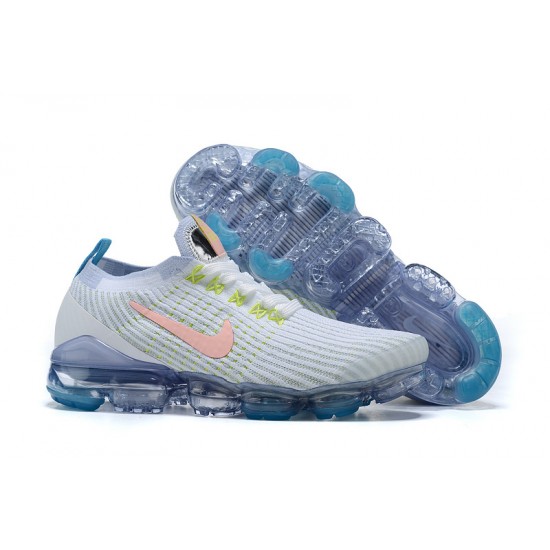 Dámské/Pánské Nike Air VaporMax Flyknit 3 Bílá Modrá AJ6900-003 Obuv