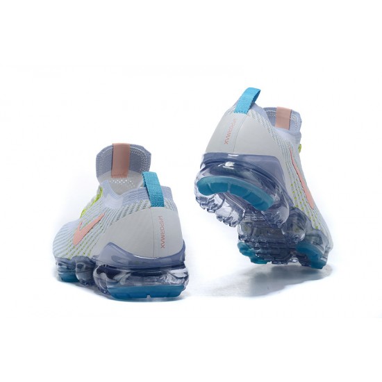 Dámské/Pánské Nike Air VaporMax Flyknit 3 Bílá Modrá AJ6900-003 Obuv