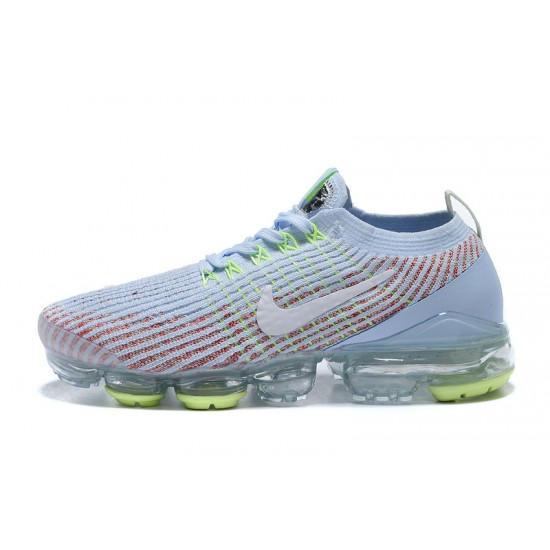 Dámské/Pánské Nike Air VaporMax Flyknit 3 Bílá Modrá AJ6910-200 Obuv