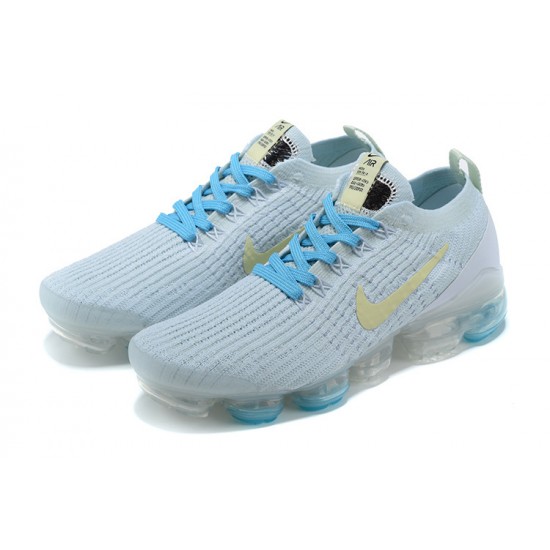 Dámské/Pánské Nike Air VaporMax Flyknit 3 Bílá Modrá AJ6910-500 Obuv