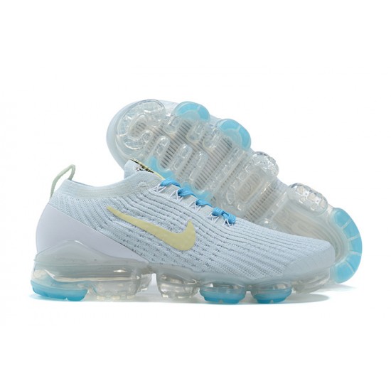 Dámské/Pánské Nike Air VaporMax Flyknit 3 Bílá Modrá AJ6910-500 Obuv