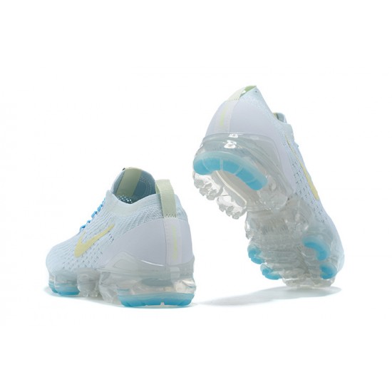 Dámské/Pánské Nike Air VaporMax Flyknit 3 Bílá Modrá AJ6910-500 Obuv