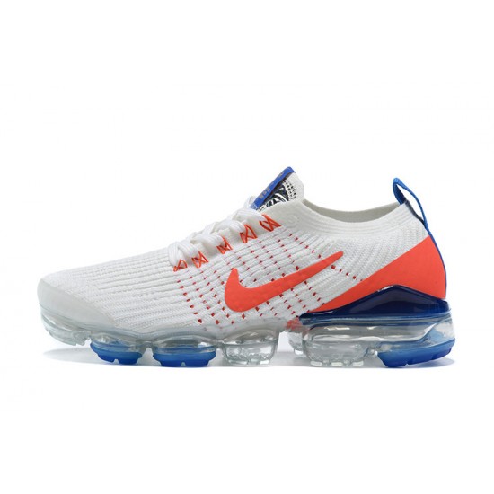 Dámské/Pánské Nike Air VaporMax Flyknit 3 Bílá Modrá CZ7994-100 Obuv