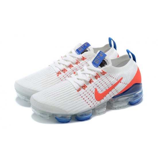 Dámské/Pánské Nike Air VaporMax Flyknit 3 Bílá Modrá CZ7994-100 Obuv