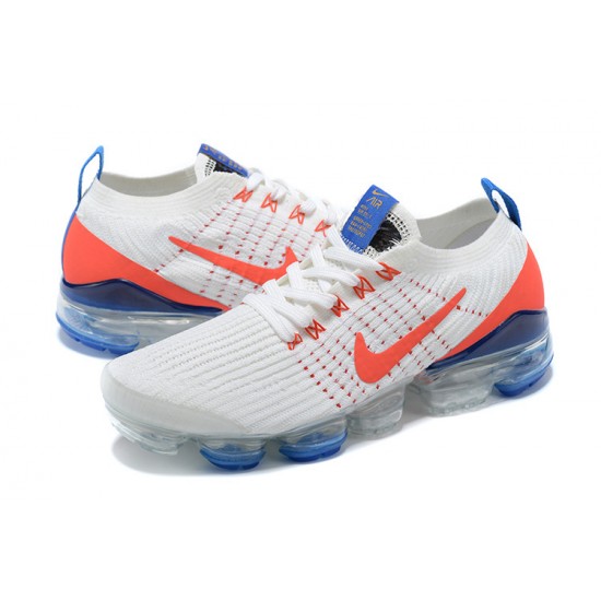 Dámské/Pánské Nike Air VaporMax Flyknit 3 Bílá Modrá CZ7994-100 Obuv