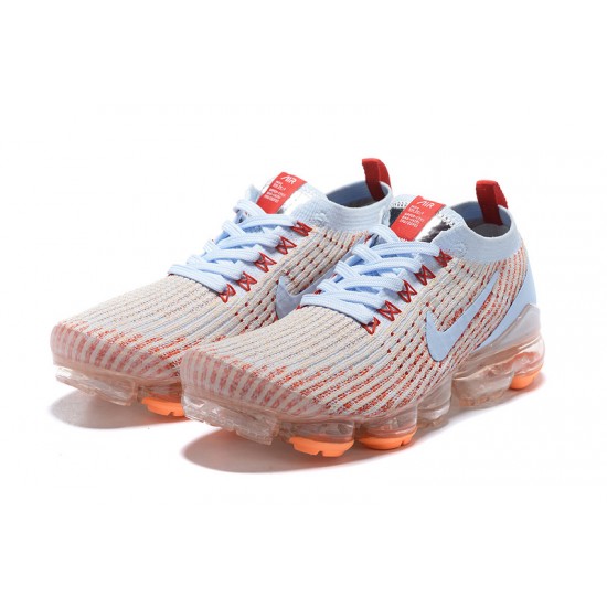 Dámské/Pánské Nike Air VaporMax Flyknit 3 Bílá Oranžová AJ6910-400 Obuv