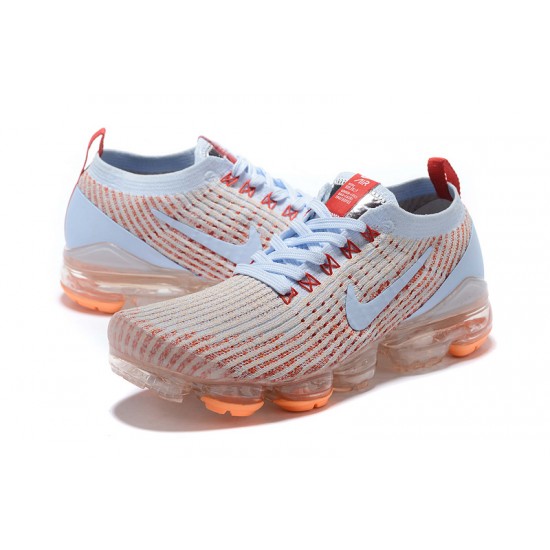 Dámské/Pánské Nike Air VaporMax Flyknit 3 Bílá Oranžová AJ6910-400 Obuv