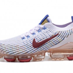 Dámské/Pánské Nike Air VaporMax Flyknit 3 Bílá Červená AJ6910-501 Obuv