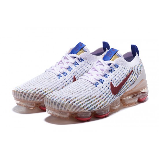 Dámské/Pánské Nike Air VaporMax Flyknit 3 Bílá Červená AJ6910-501 Obuv