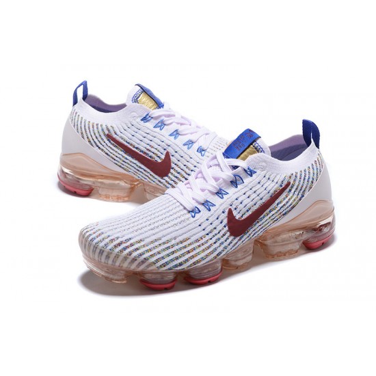 Dámské/Pánské Nike Air VaporMax Flyknit 3 Bílá Červená AJ6910-501 Obuv