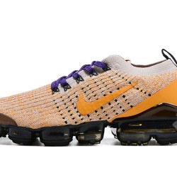 Dámské/Pánské Nike Air VaporMax Flyknit 3 Žlutá Fialová AJ6900-222 Obuv