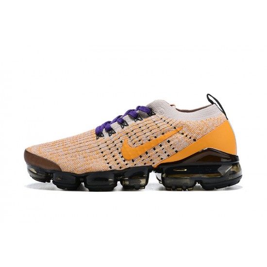 Dámské/Pánské Nike Air VaporMax Flyknit 3 Žlutá Fialová AJ6900-222 Obuv