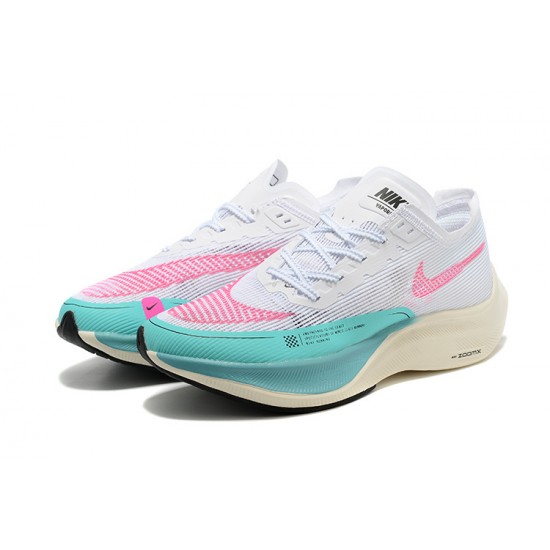 Dámské/Pánské Nike ZoomX VaporFly NEXT Bílá Růžová Obuv 