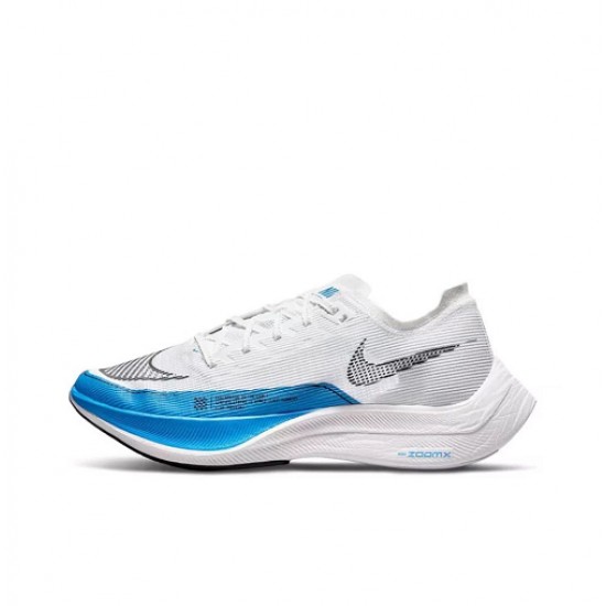 Dámské/Pánské Nike ZoomX VaporFly NEXT Bílá možná Modrá Obuv 