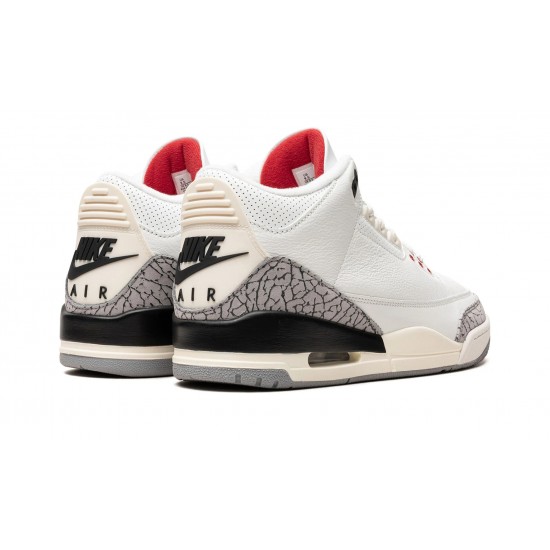 Nike Air Jordan 3 Pánské  White Cement Reimagined 2023 DN3707-100 Obuv